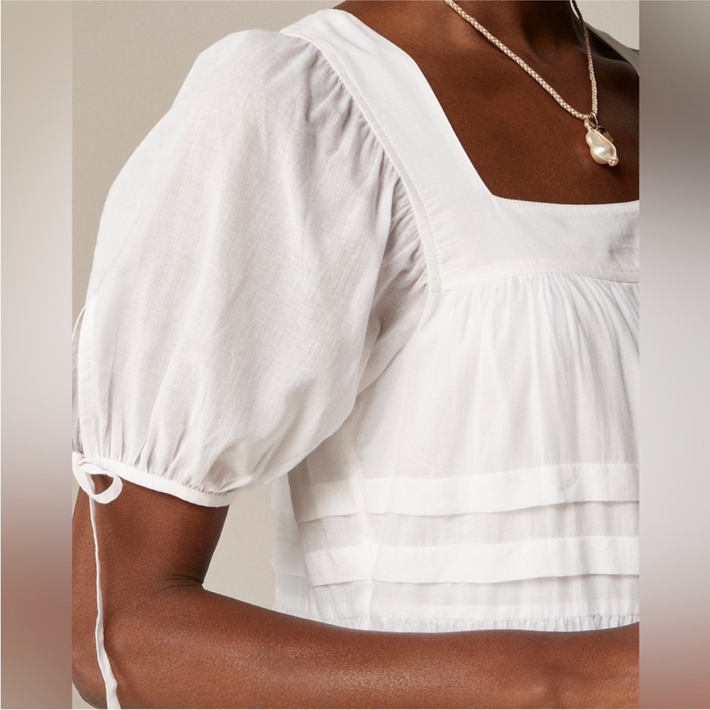 J. Crew Calliste Mini Dress in Cotton Voile - Picture 4 of 10